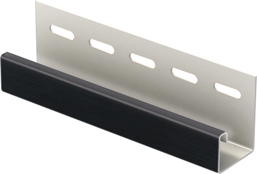 Ю-Пласт J-планка Софит PRO, Черная купить в Нижнем Новгороде