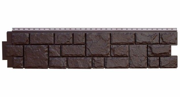 Фасадная панель GL &amp;quot;Я-Фасад&amp;quot; Екатерининский камень, цвет арабика. купить в Нижнем Новгороде