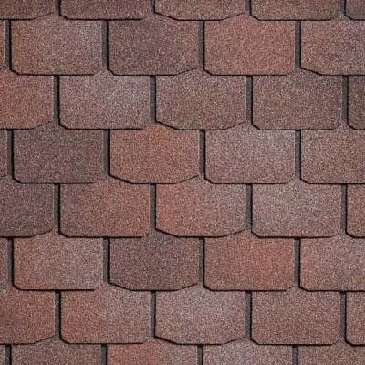 Гибкая черепица Shinglas, Классик Модерн, Красный мрамор купить в Нижнем Новгороде