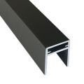 Алюминиевый П-профиль EasyDecking Черное дерево купить в Нижнем Новгороде
