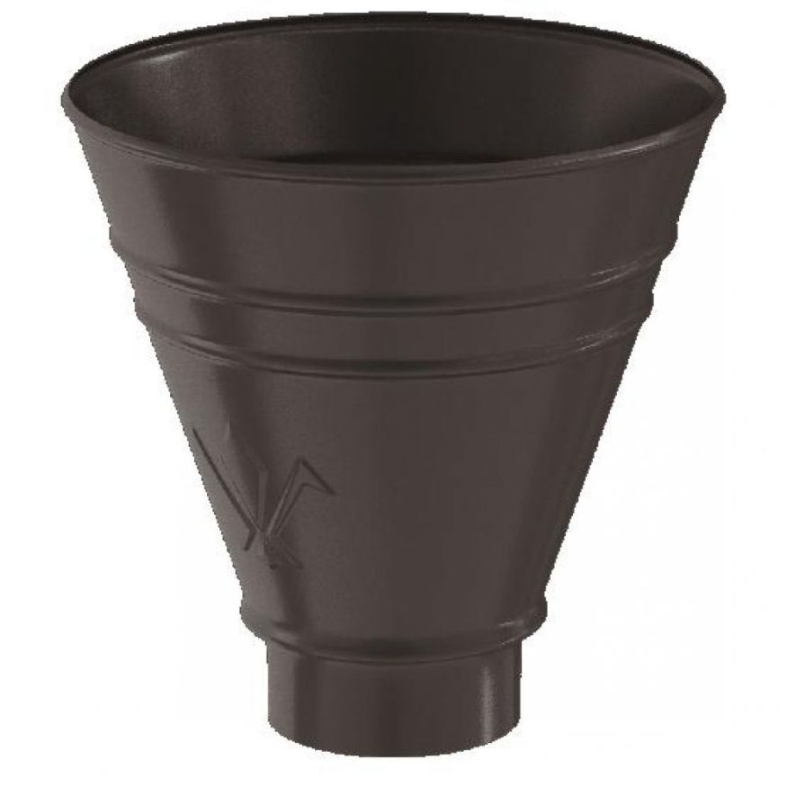 Водосборная воронка круглая Aquasystem RR 32, тёмно-коричневая, 150/100 купить в Нижнем Новгороде