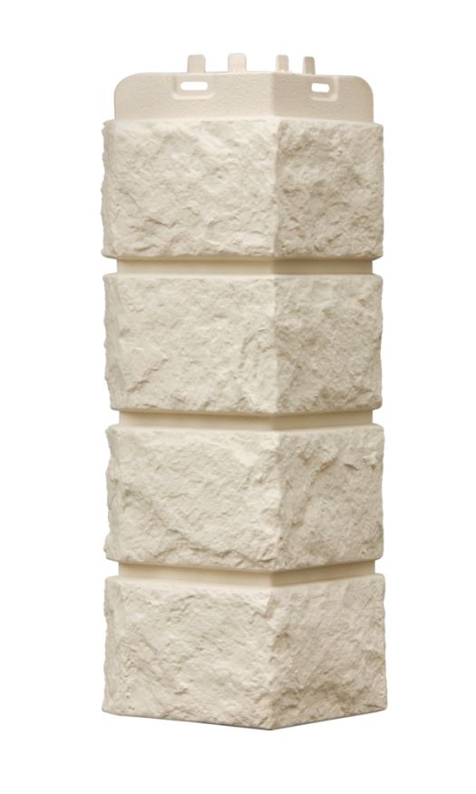 Угол наружный Grand Line, Колотый камень Classic, Молочный купить в Нижнем Новгороде