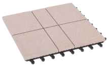 Модульный паркет ДПК GRINDERDECO Люкс 8 Светлый дуб