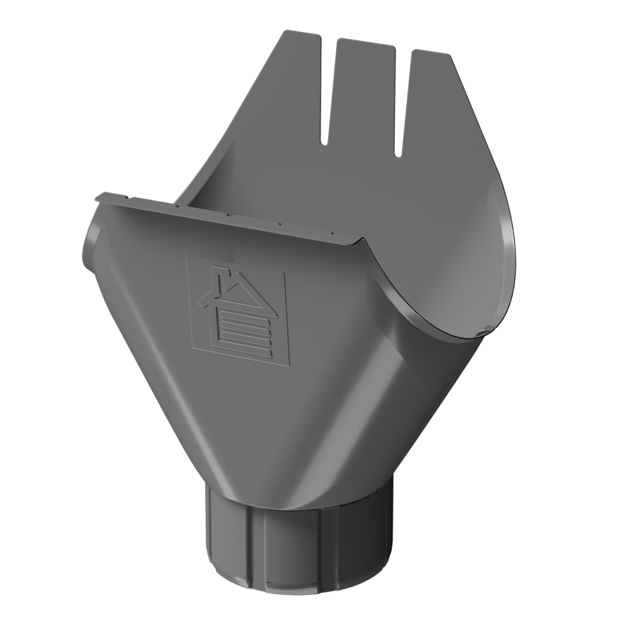 Водосточная воронка Docke Stal Premium, цвет графит купить в Нижнем Новгороде