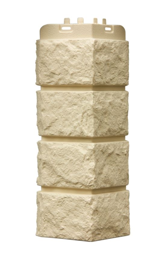 Угол наружный Grand Line, Колотый камень Classic, Бежевый купить в Нижнем Новгороде
