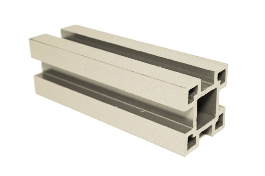 Столб с пазами ДПК AЙ-ТЕХПЛАСТ цвета слоновой кости купить в Нижнем Новгороде