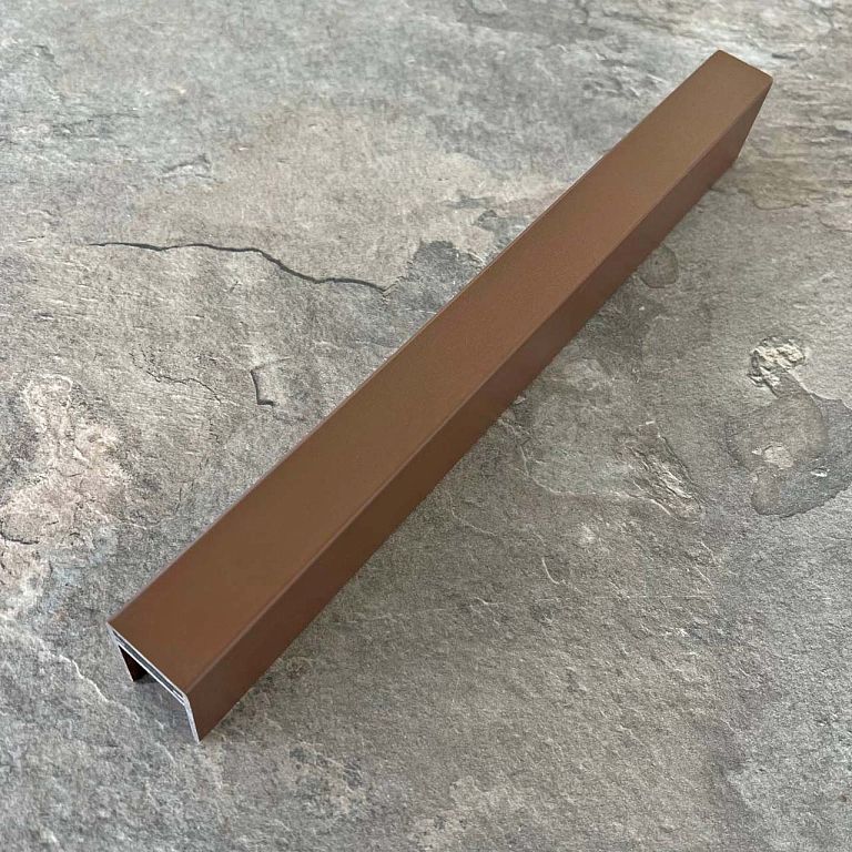 Алюминиевый П-профиль EasyDecking Коричневый купить в Нижнем Новгороде