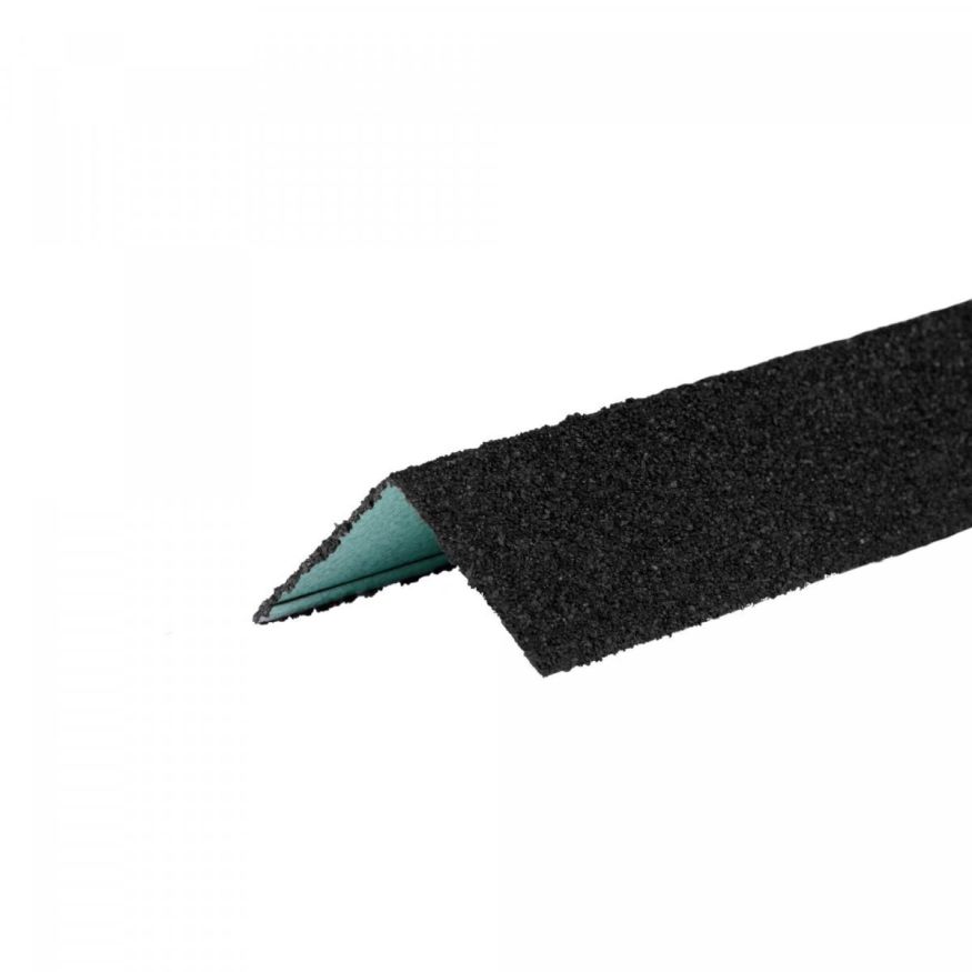 Угол металлический внешний ТЕХНОНИКОЛЬ HAUBERK, Черный купить в Нижнем Новгороде