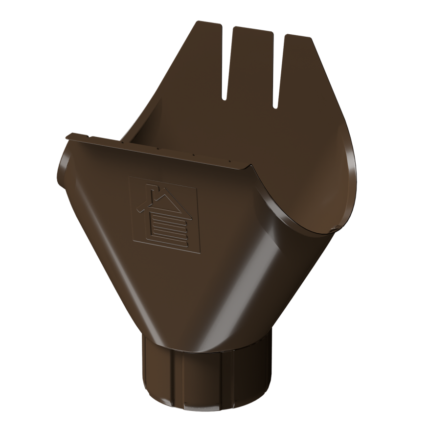 Водосточная воронка Docke Stal Premium, цвет Каштан купить в Нижнем Новгороде