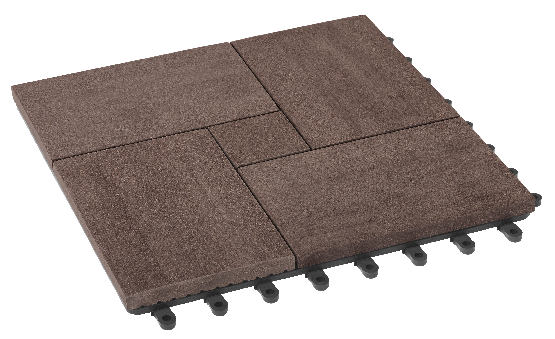 Модульный паркет ДПК GRINDERDECO Люкс 7 в цвете Шоколад купить в Нижнем Новгороде