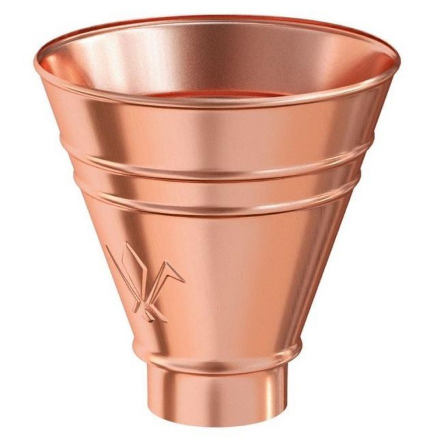 Водосборная воронка круглая Aquasystem, медь 150/100 купить в Нижнем Новгороде