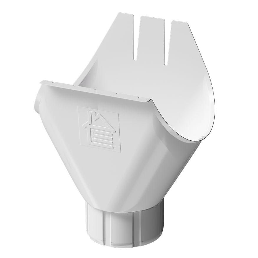 Водосточная воронка Docke Stal Premium, Цвет Пломбир купить в Нижнем Новгороде