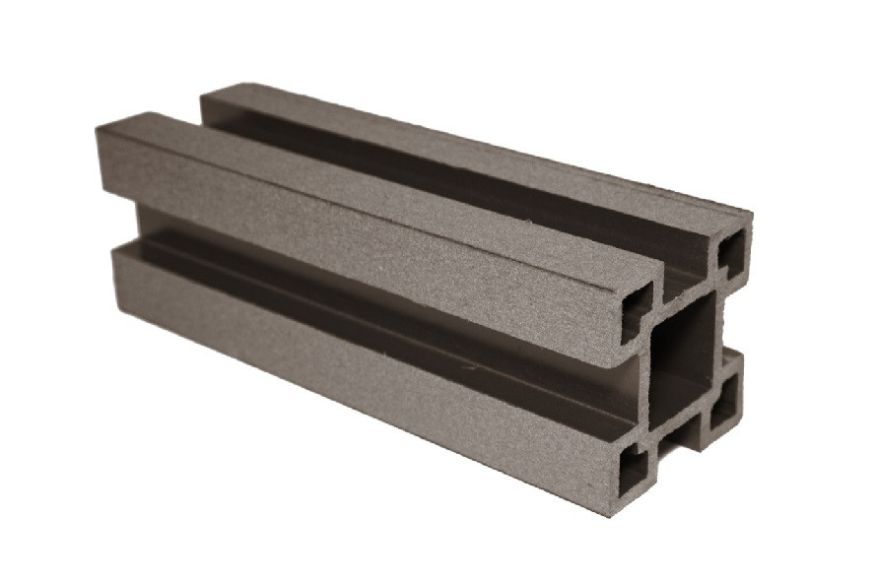 Столб с пазами ДПК AЙ-ТЕХПЛАСТ шоколадный купить в Нижнем Новгороде