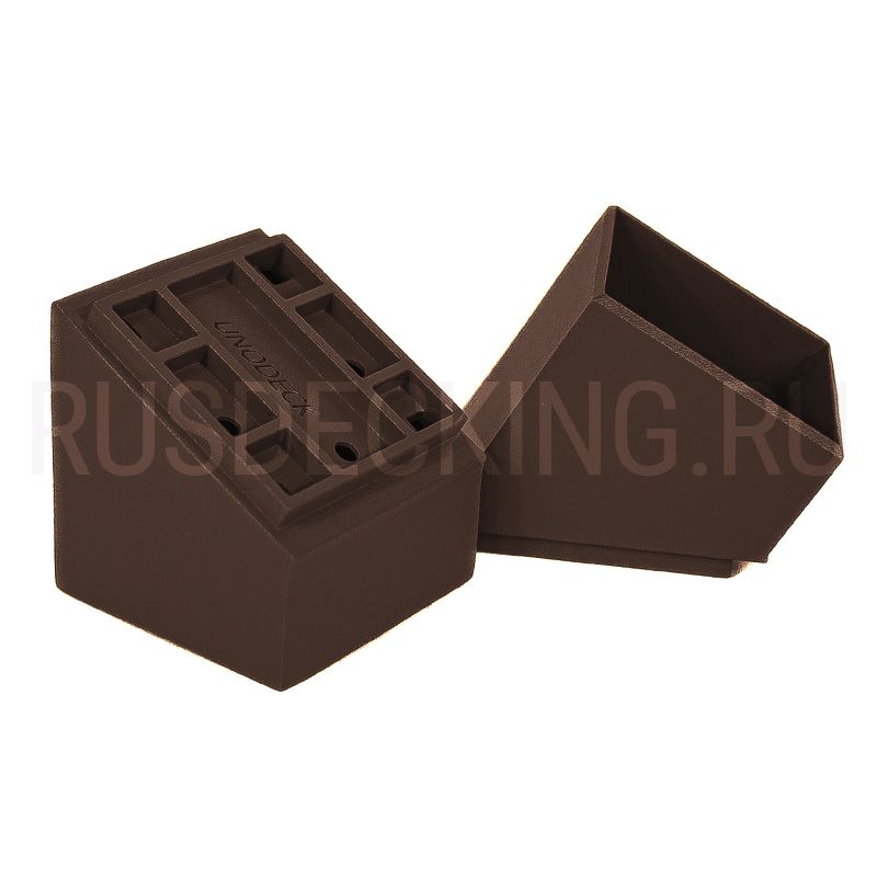 Крепление балясины наклонное RusDecking Unodeck Венге купить в Нижнем Новгороде