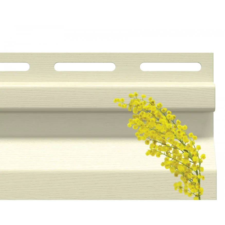 Виниловый сайдинг ТЕХНОНИКОЛЬ Корабельный брус, Мимоза купить в Нижнем Новгороде