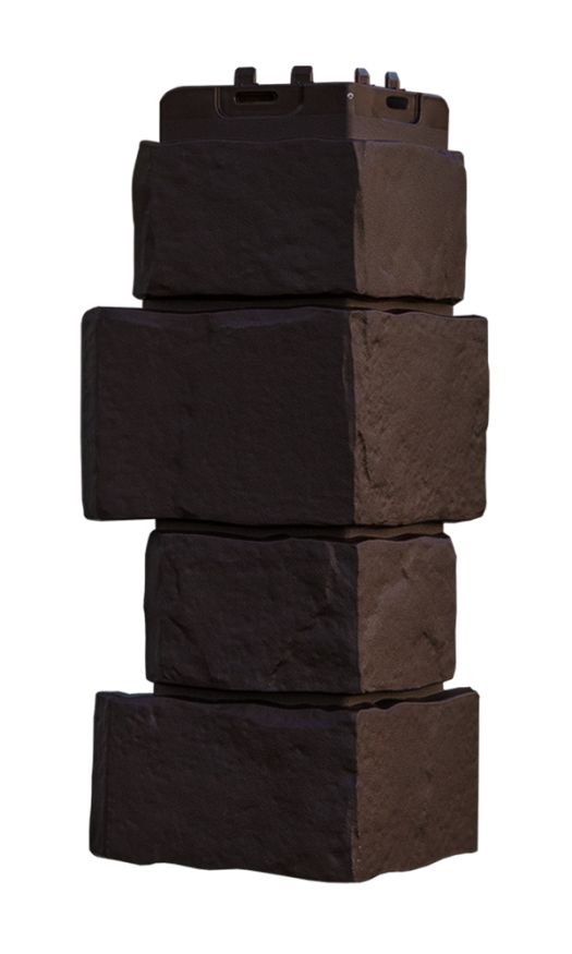 Угол наружный Grand Line, Крупный камень Classic, Шоколадный купить в Нижнем Новгороде