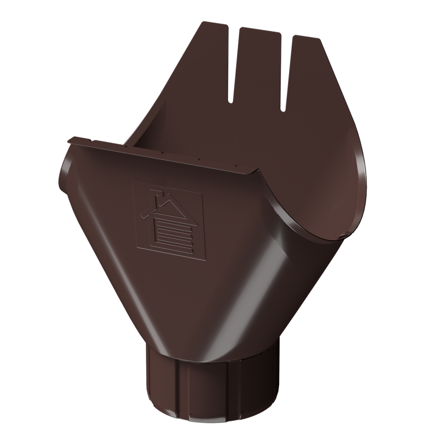 Водосточная воронка Docke Stal Premium, цвет Шоколад купить в Нижнем Новгороде