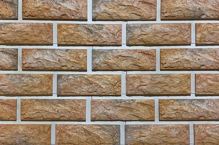 Фиброцементные панели КАНЬОН Сколотый кирпич - 35 купить в Нижнем Новгороде