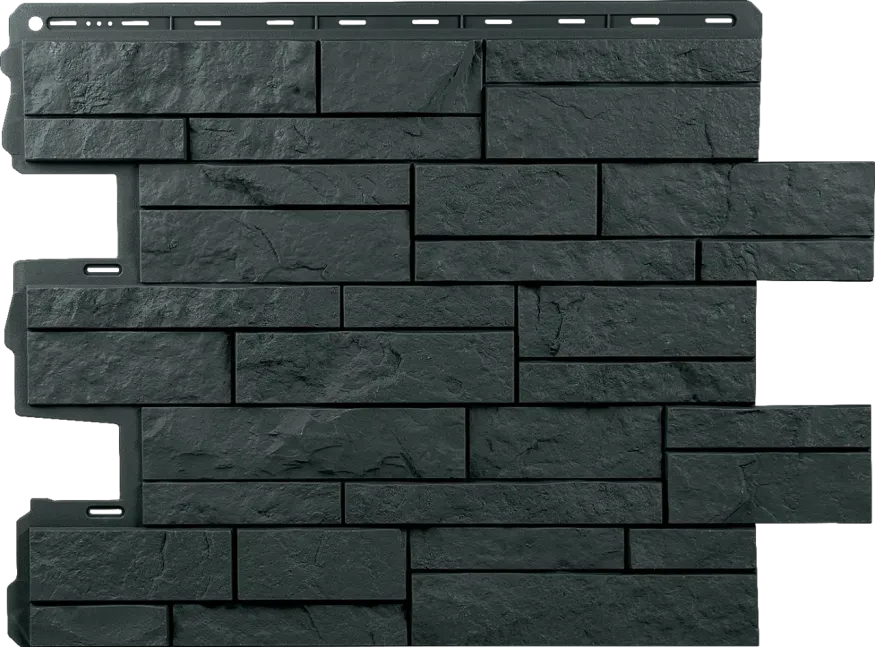 Фасадная панель Альта-Профиль, Шотландия ЭКО Графит купить в Нижнем Новгороде