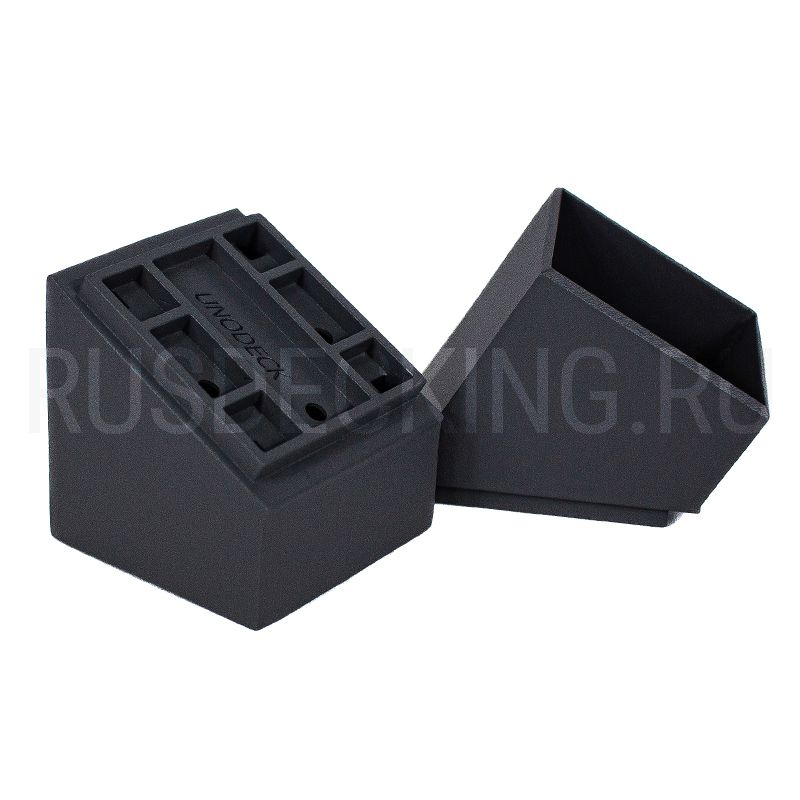 Крепление балясины наклонное RusDecking Unodeck Графит купить в Нижнем Новгороде