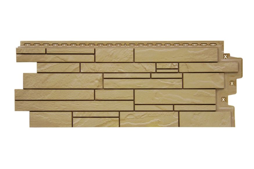 Фасадная панель Grand Line Скала Classic, Песочный купить в Нижнем Новгороде