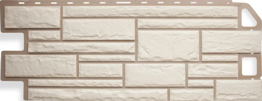 Фасадная панель Альта-профиль Камень Белый купить в Нижнем Новгороде