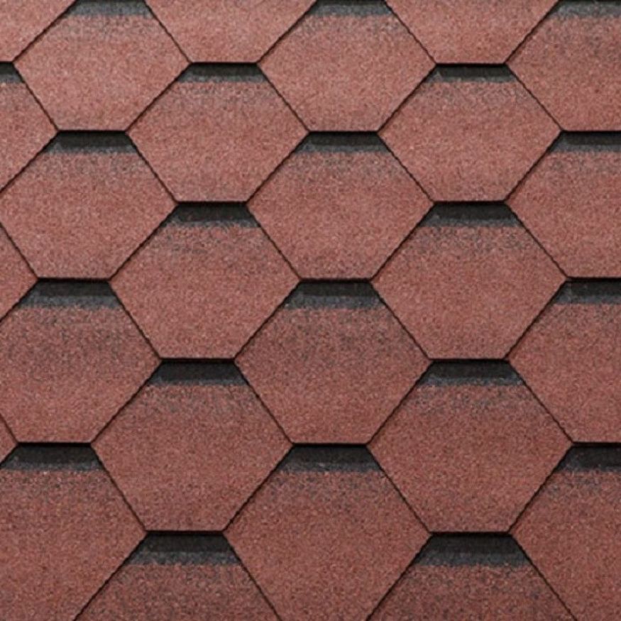 Гибкая черепица KATEPAL KATRILLI осенний красный купить в Нижнем Новгороде