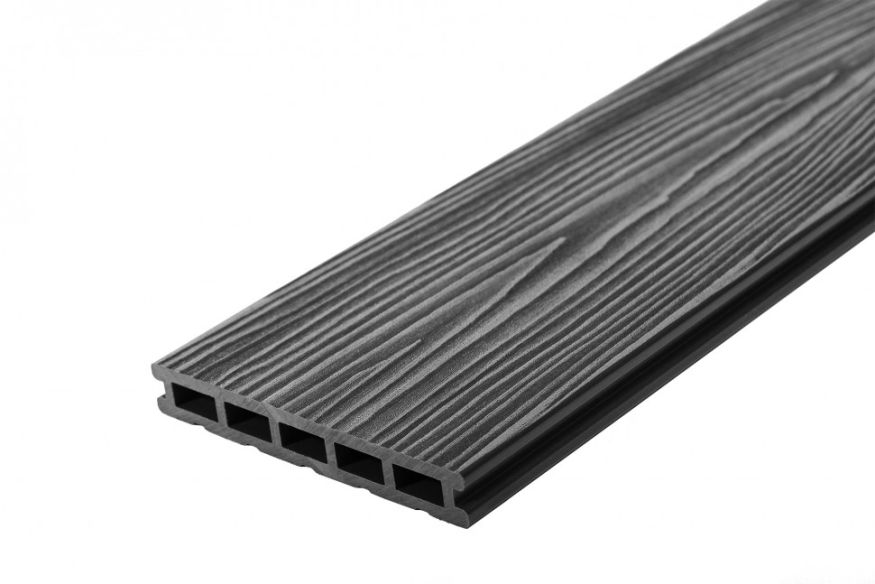 Террасная доска ДПК RusDecking Unodeck Mogano - Графит купить в Нижнем Новгороде