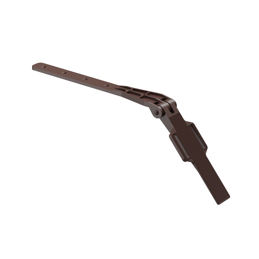 Регулируемое крепление для желобного кронштейна Docke Lux, Цвет: Шоколад купить в Нижнем Новгороде