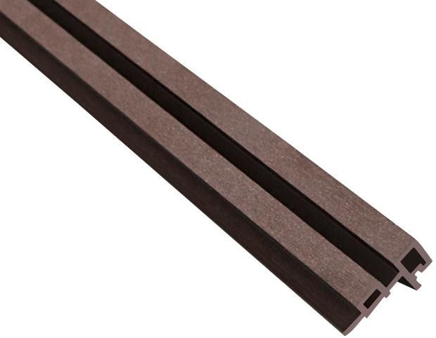 Угловая деталь для ДПК панели Outdoor, шлифованный морёный дуб купить в Нижнем Новгороде