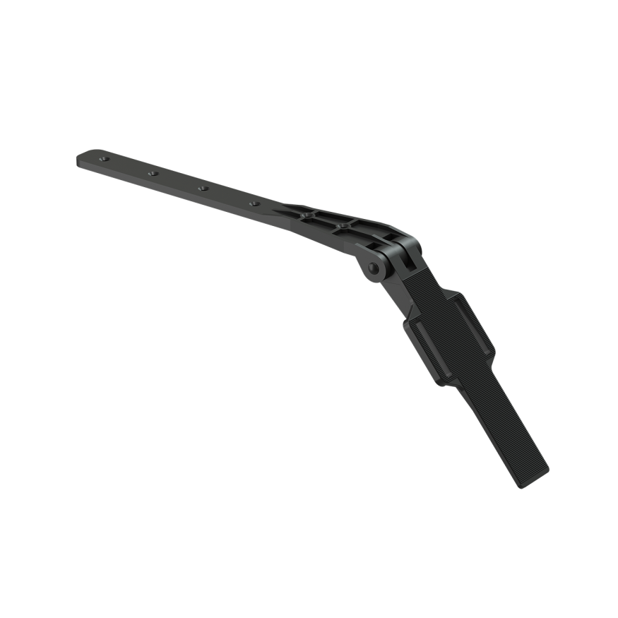 Регулируемое крепление для кронштейна желоба Docke Lux, Карбон купить в Нижнем Новгороде