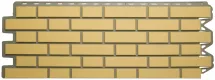 Фасадная панель Альта-Профиль, Клинкерный кирпич, Желтый