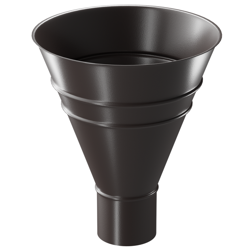 Водосборная воронка Docke Stal Premium, цвет Шоколад. купить в Нижнем Новгороде