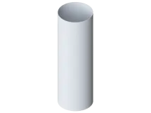 Водосточная труба 3 м, Альта-профиль, Элит Белый