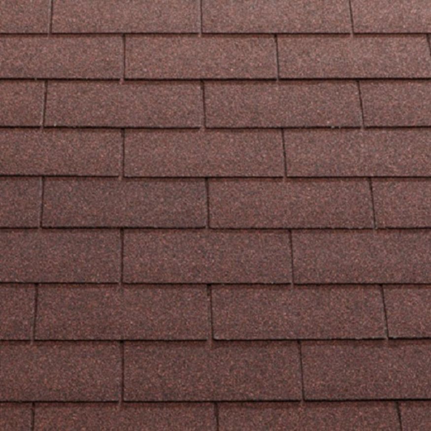 Гибкая черепица KATEPAL 3T красного цвета купить в Нижнем Новгороде