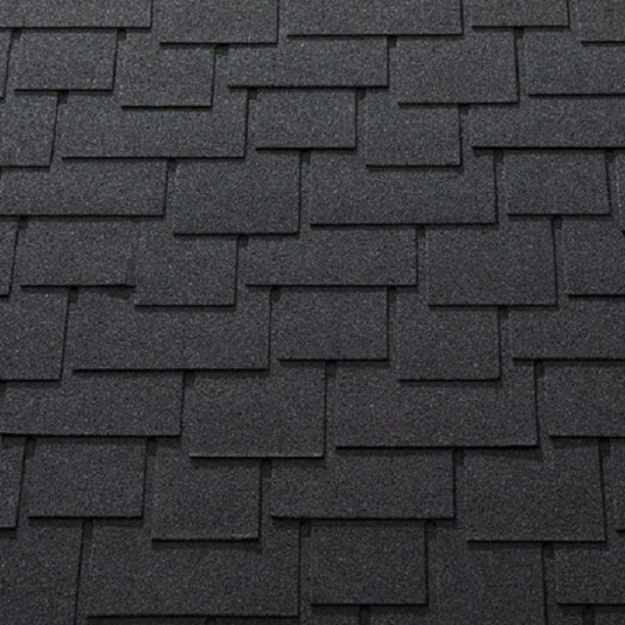Гибкая черепица KATEPAL AMBIENT черного цвета купить в Нижнем Новгороде