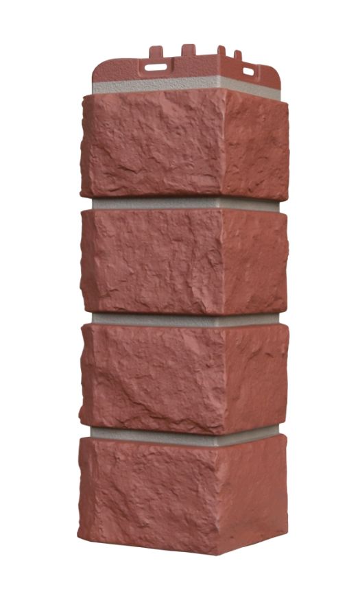 Угол наружный Grand Line, Колотый Камень Design Plus, Корица (темно-бежевый шов) купить в Нижнем Новгороде