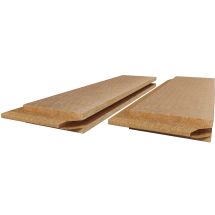 Ветрозащитная шумоизоляционная плита ВЕТРОСТОП 2500х600х20 мм с шип-пазом 19 мм