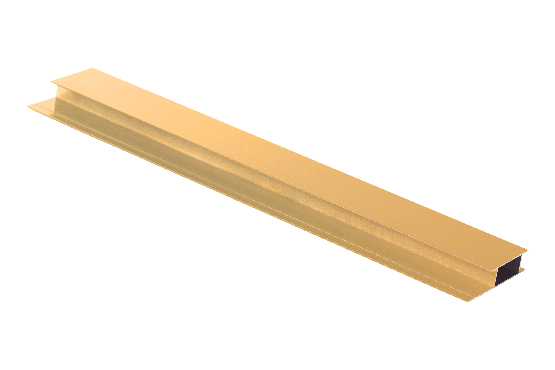 Бежевый алюминиевый стыковочный профиль купить в Нижнем Новгороде