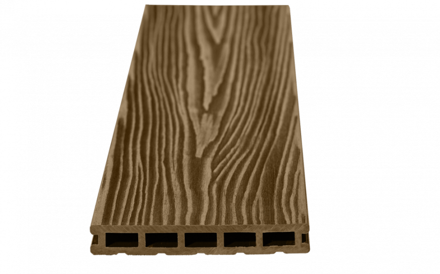 Террасная доска ДПК RusDecking Unodeck Mogano - Орех купить в Нижнем Новгороде