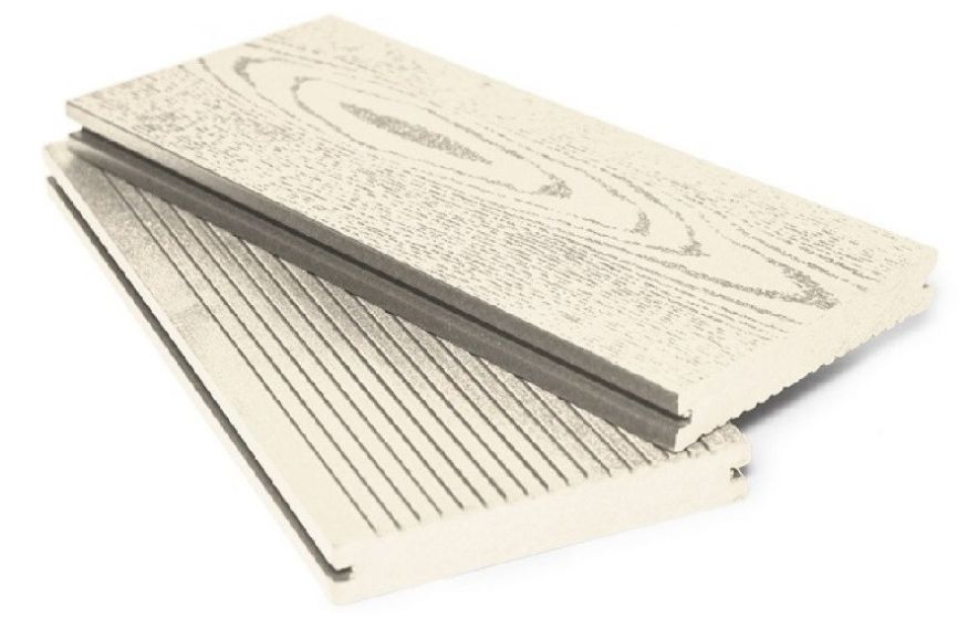 Террасная доска ДПК I-Techplast МАССИВ 3D NEW Слоновая кость купить в Нижнем Новгороде