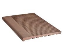 Ступень из ДПК Dortmax цвета венге