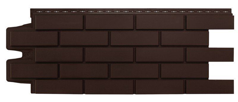 Фасадные панели Grand Line, Клинкерный кирпич Classic, Шоколадный купить в Нижнем Новгороде