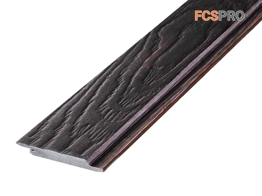 Фиброцементный сайдинг FCSPRO Click Shtil Обоженное дерево купить в Нижнем Новгороде