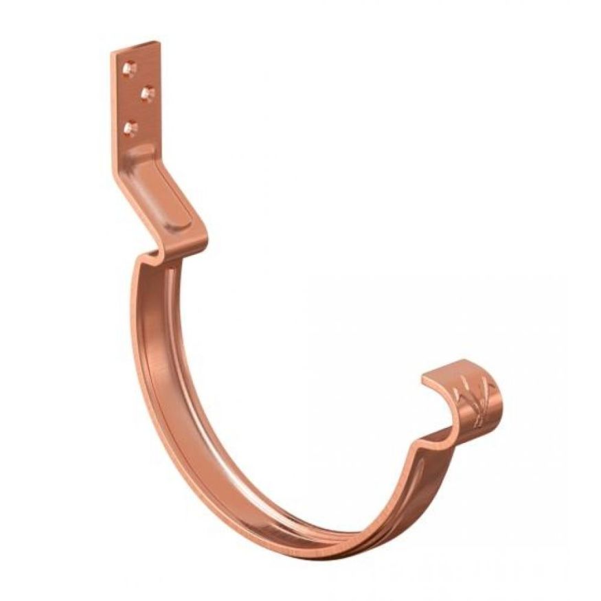Короткий крюк для крепления желоба Aquasystem, медь 150/100 купить в Нижнем Новгороде