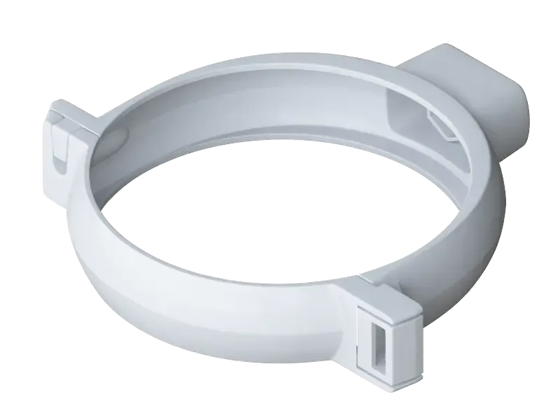 Хомут для трубы Альта-Профиль Элит Белый купить в Нижнем Новгороде