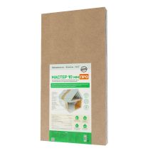 Изоляция хвойная Мастер 10 мм ПРО 1200х600х10 мм (7,2 м²)