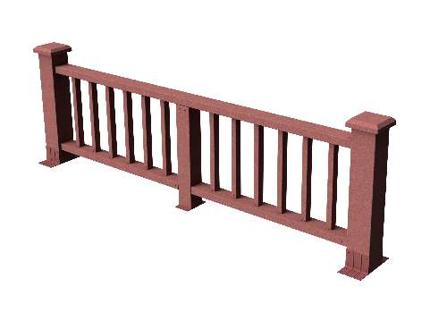 Декоративное ограждение из ДПК GRINDERDECO Троя мербау купить в Нижнем Новгороде