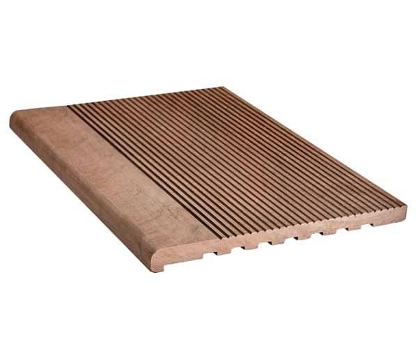 Ступень из ДПК Dortmax цвет кофе купить в Нижнем Новгороде