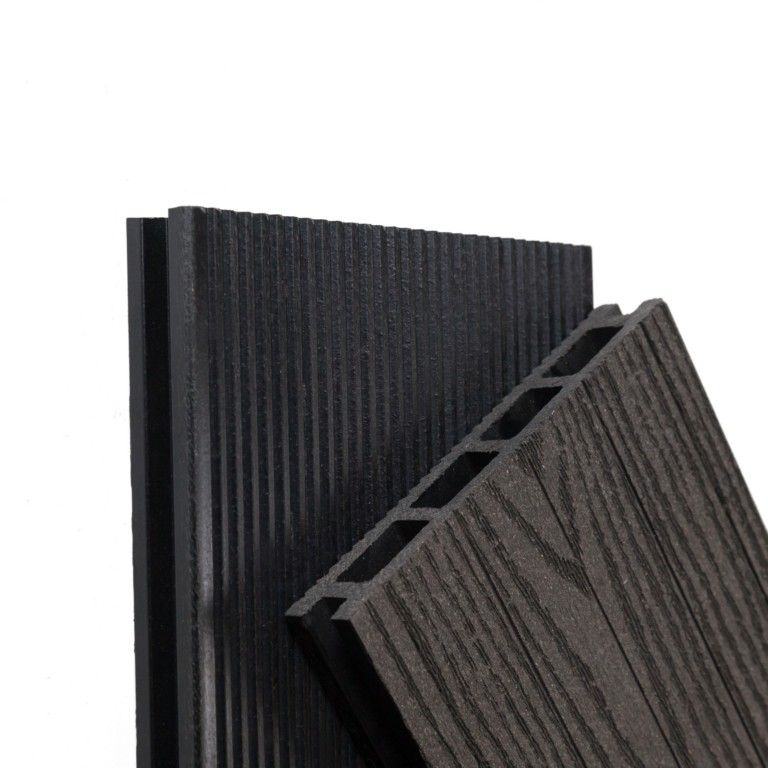 Террасная доска Ecodecking Техно плюс Графит купить в Нижнем Новгороде